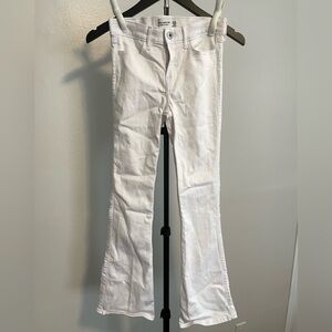 Abercrombie Kids high rise flare Jeans size 9/10 long